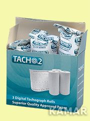 Kotúč tachografu 125 rolovaci EU 3-ks  