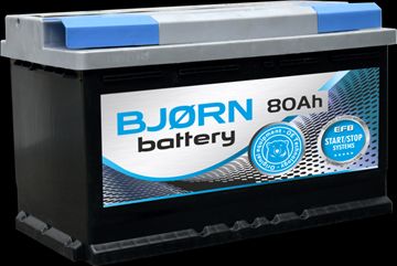Akumulátor BJORN Štart-Stop 12V/ 80Ah