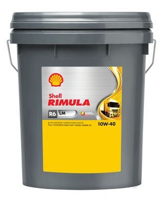SHELL Rimula R6LM 10W-40 20L