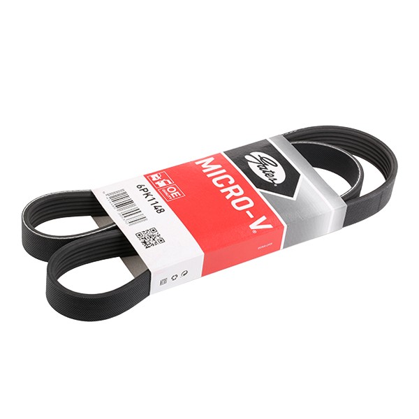 Ozubený klinový remeň 6PK1148 Psa/Volkswagen/Citroen GATES