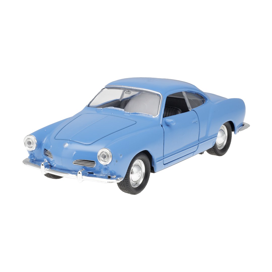 Model VW Karmann modrý 1:34