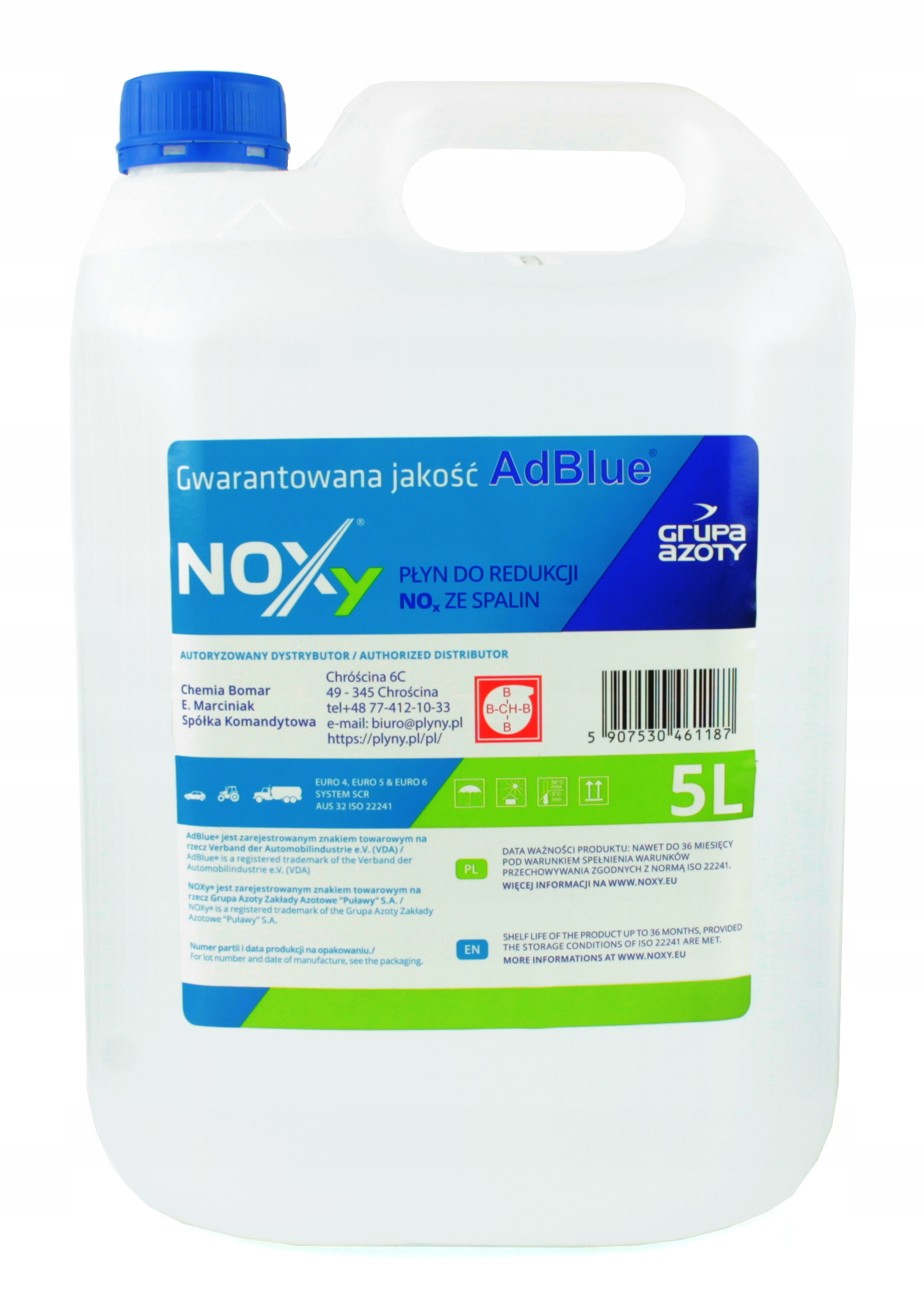 AdBlue 5l EU s lievikom