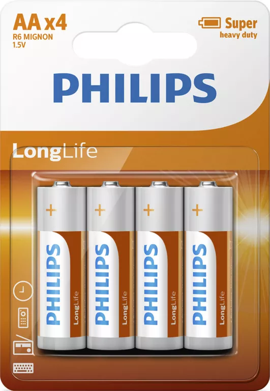Baterka tušková 1,5V/veľká AA PHILIPS