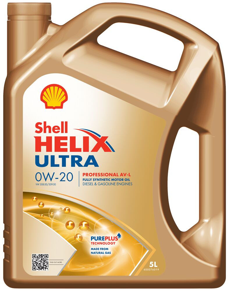 SHELL Helix Ultra  0W-20 AV-L 5l