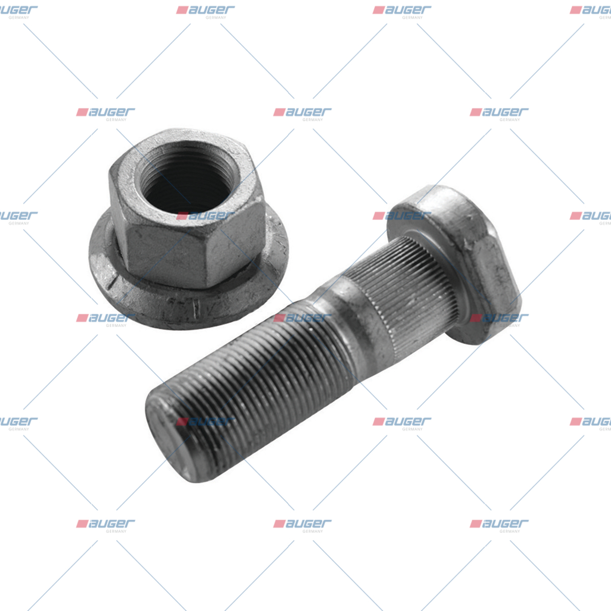 Skrutka disková Saf + matica M22x1,5x68 AUGER
