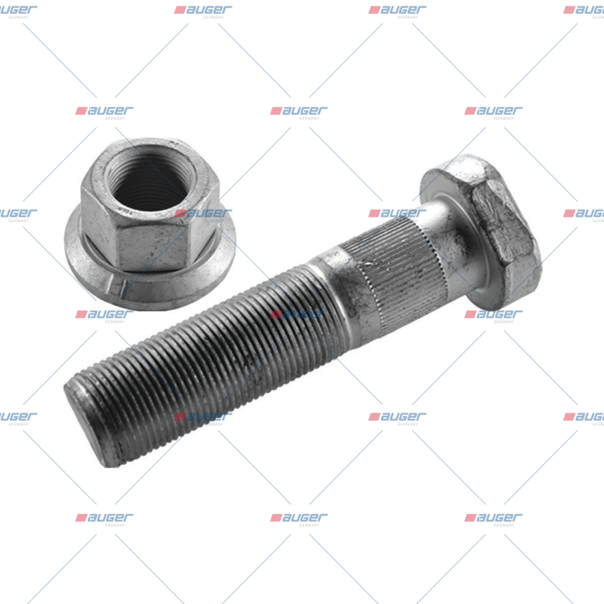 Skrutka disková Saf s maticou M22x1,5x93 AUGER