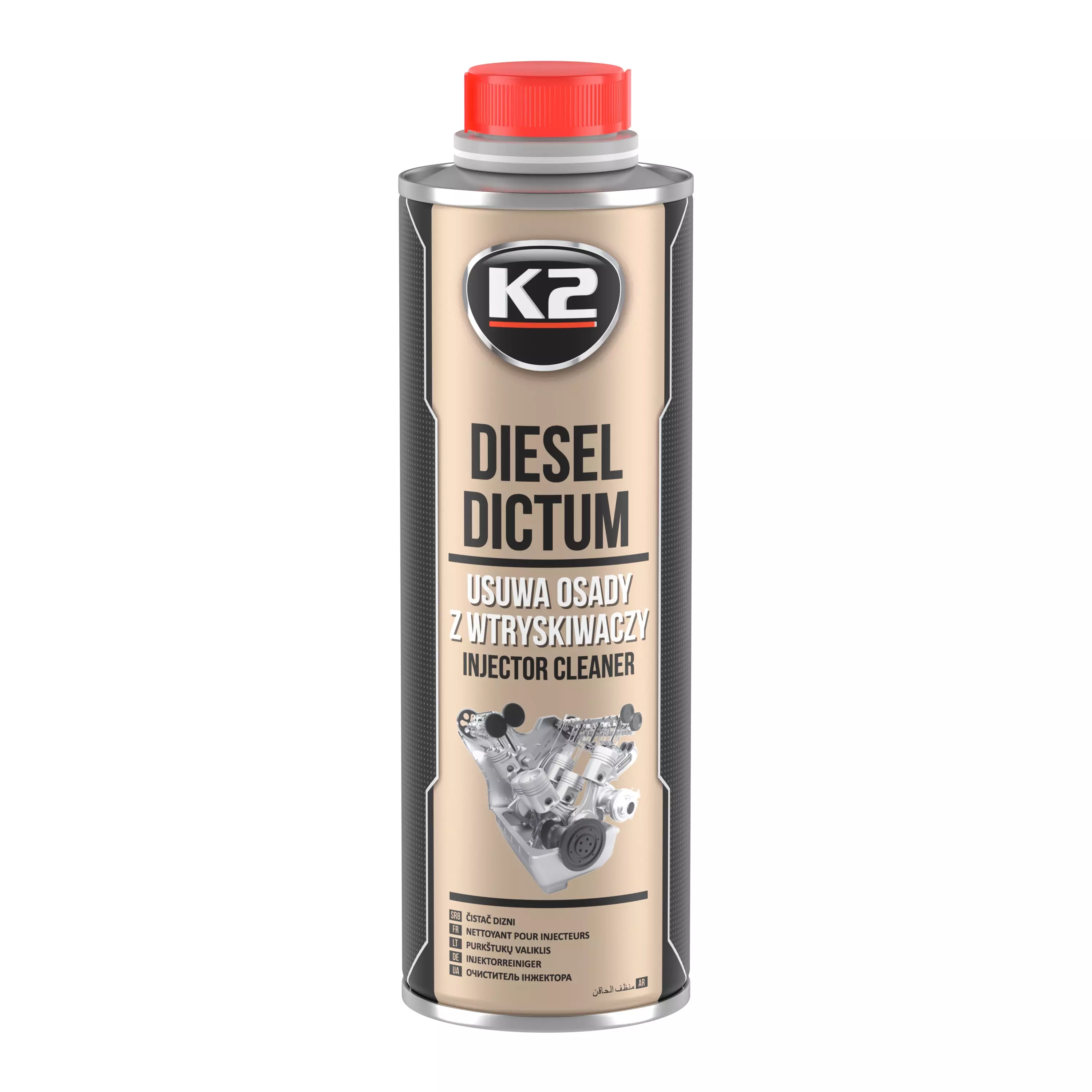 Čistič vstrekovania K2 diesel 500ml