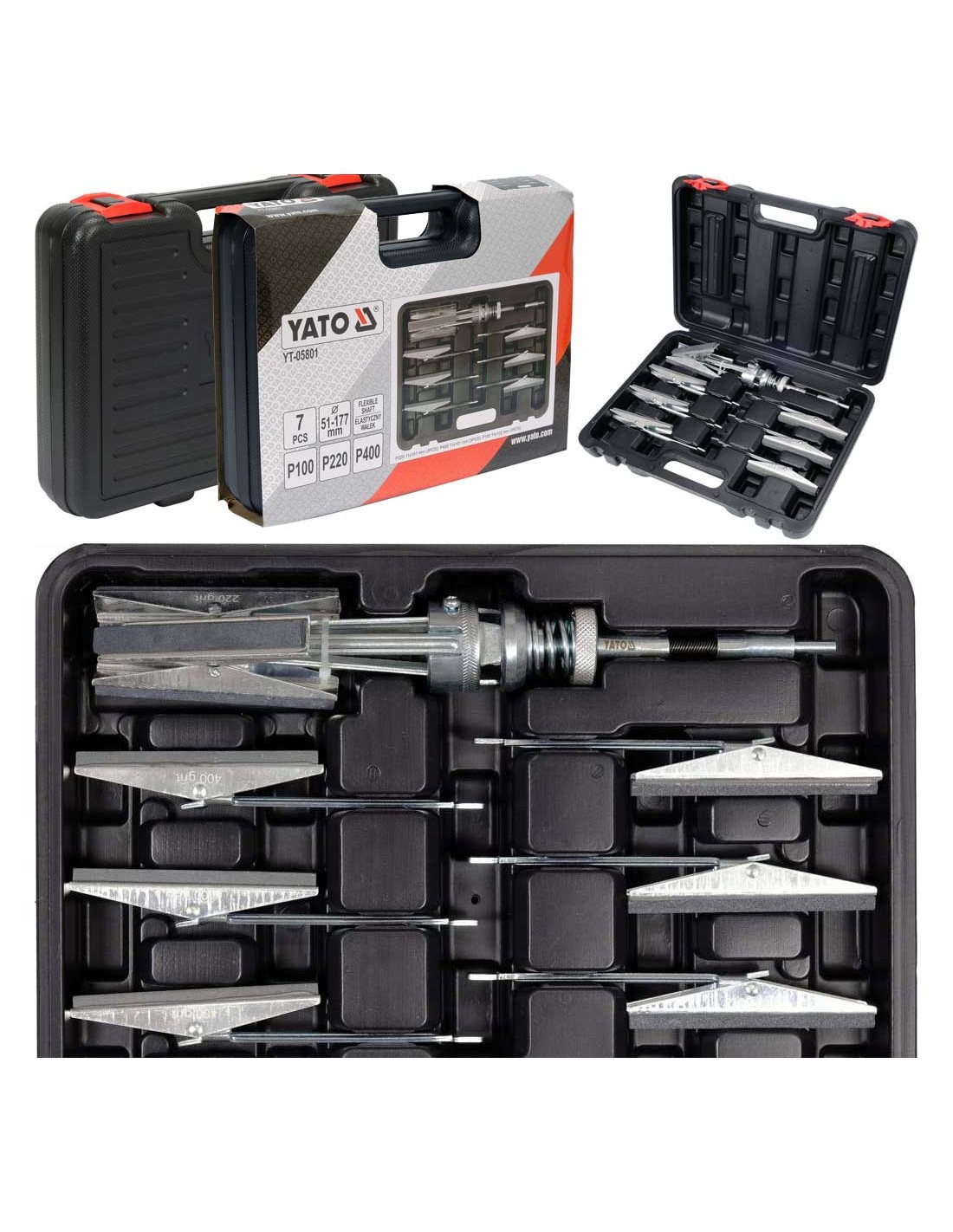 Sada na honovanie brzd.válvov sada YATO