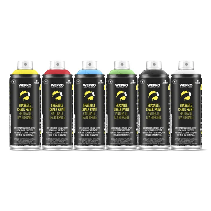 WEPRO sprej čierny matný 400ml