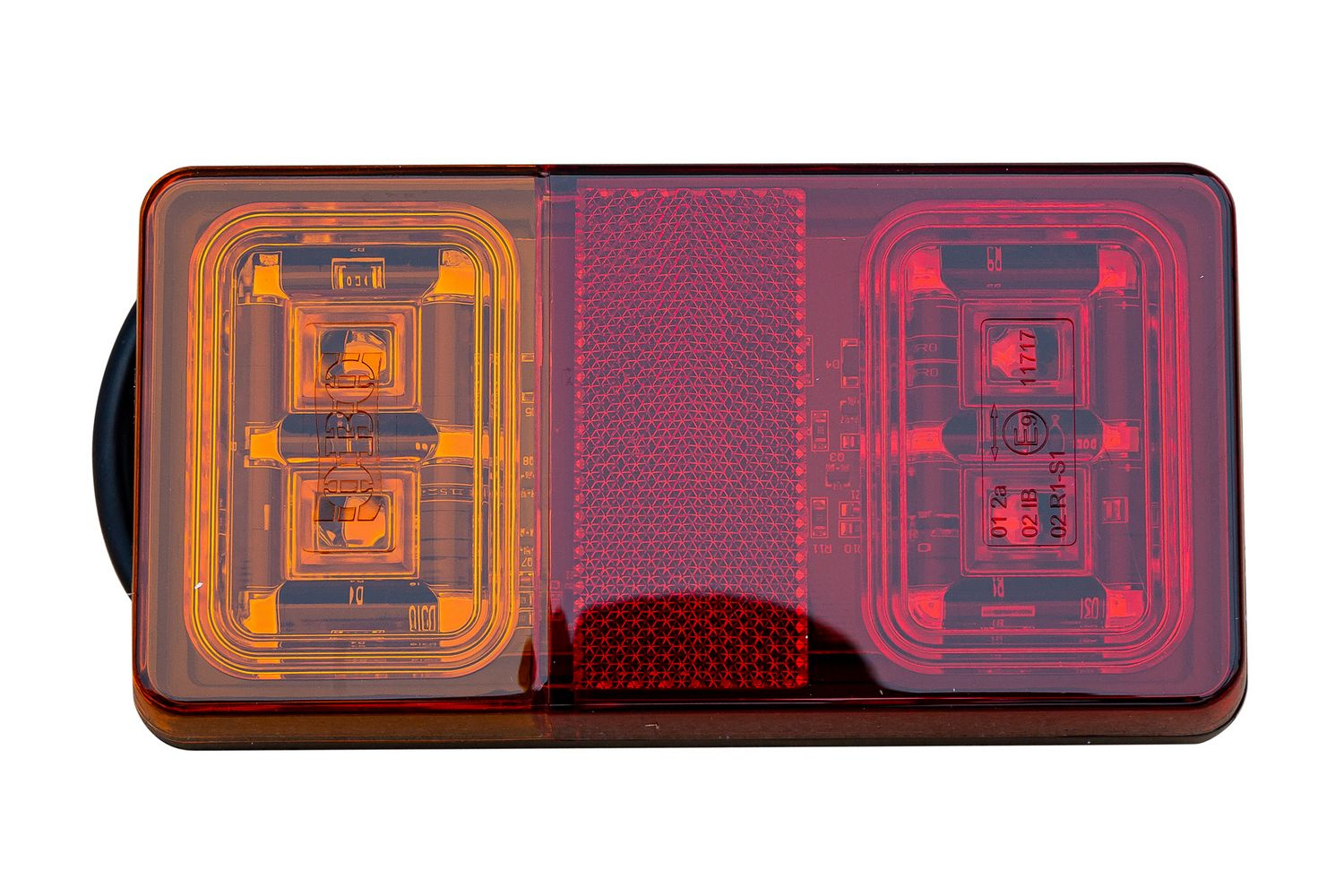 Svetlo zadné 3-dielne LED -16 ľavé + pravé 12/24V 5-pin