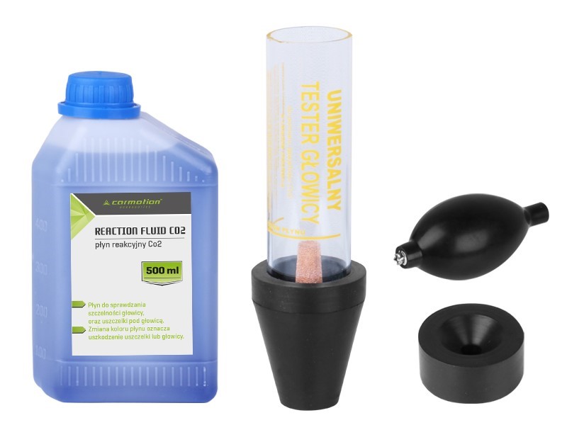 Tester tesnenia hlavy 500ml CARMOT.