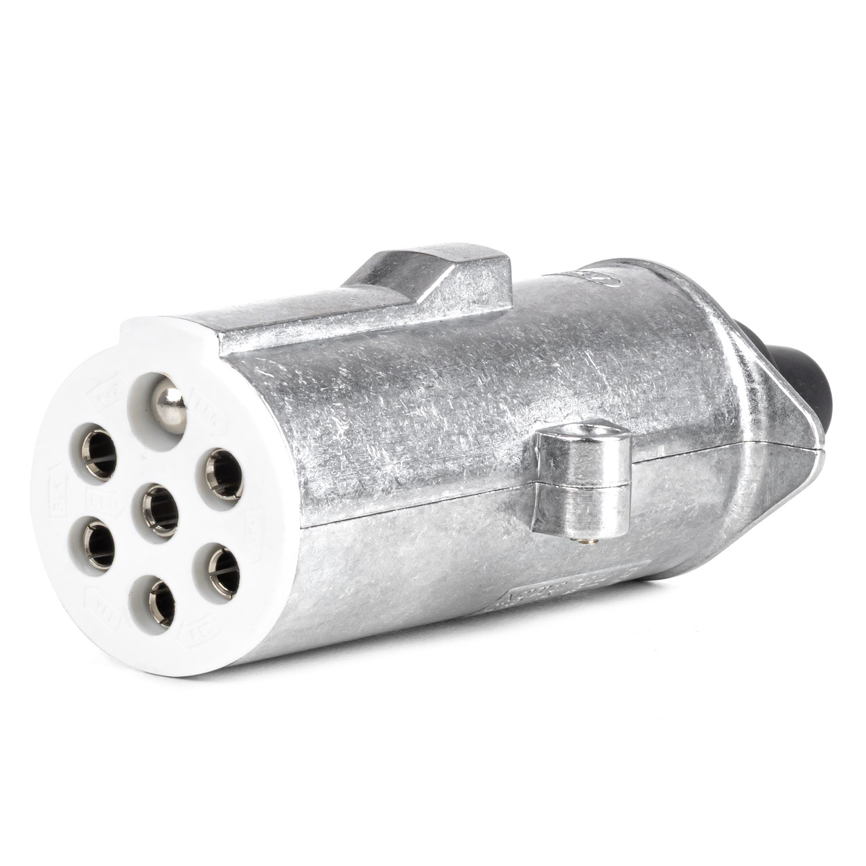 Zástrčka  7 pólová hliníková 24V/S 