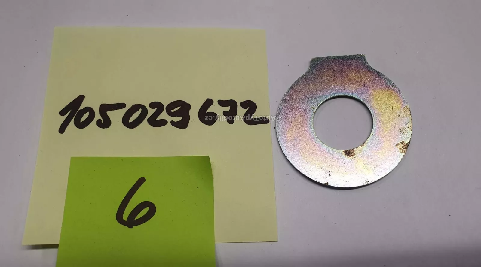 Podložka zaisťovacia vačky Spartak Felicia, Octavia