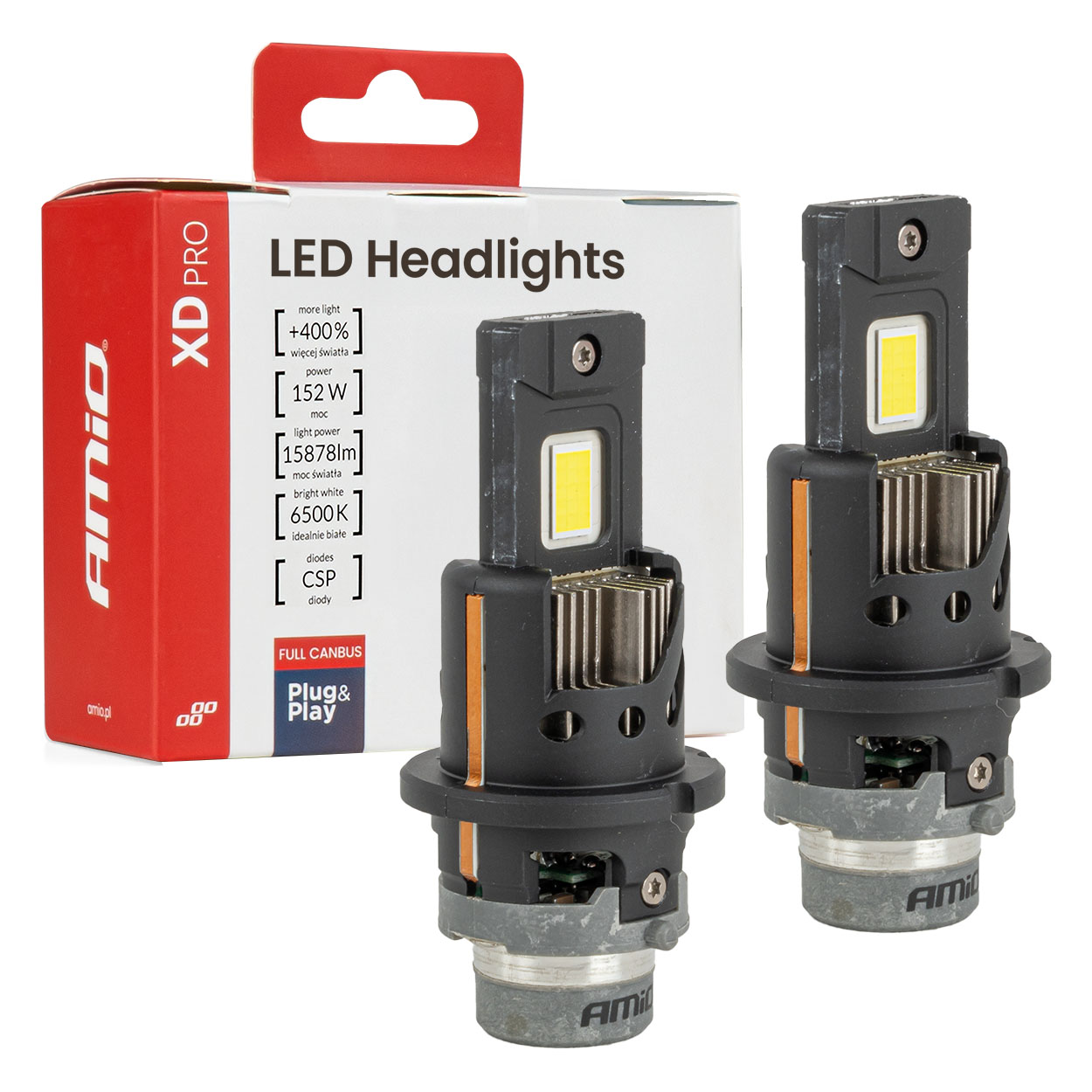 Žiarovka XENON  D4S/D4R 12V full cambus AMIO 2-ks